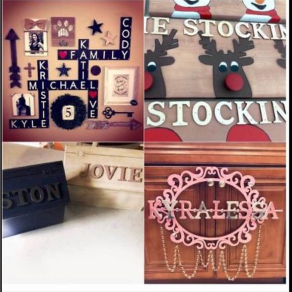 20 pcs of 2” Big Wooden Alphabet Letter - Picture 4 of 6